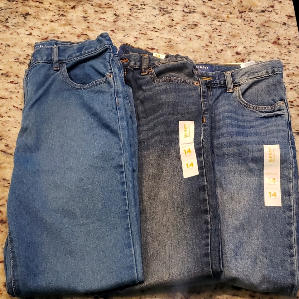 Boys Boot Cut Jeans size 14
